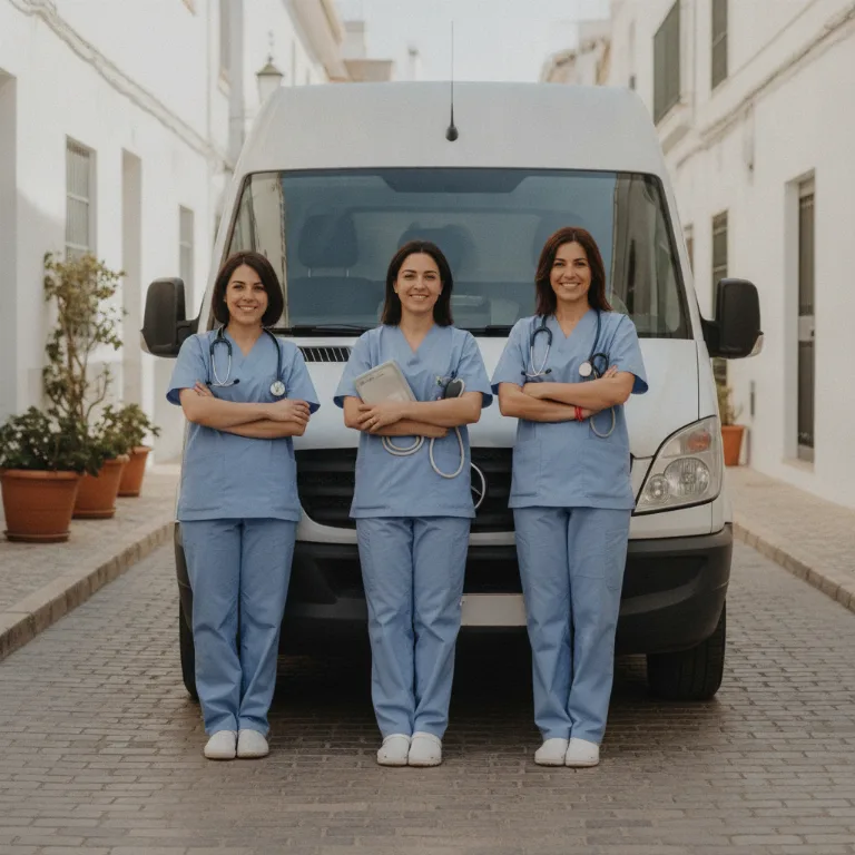 Matrona equipo en Malaga